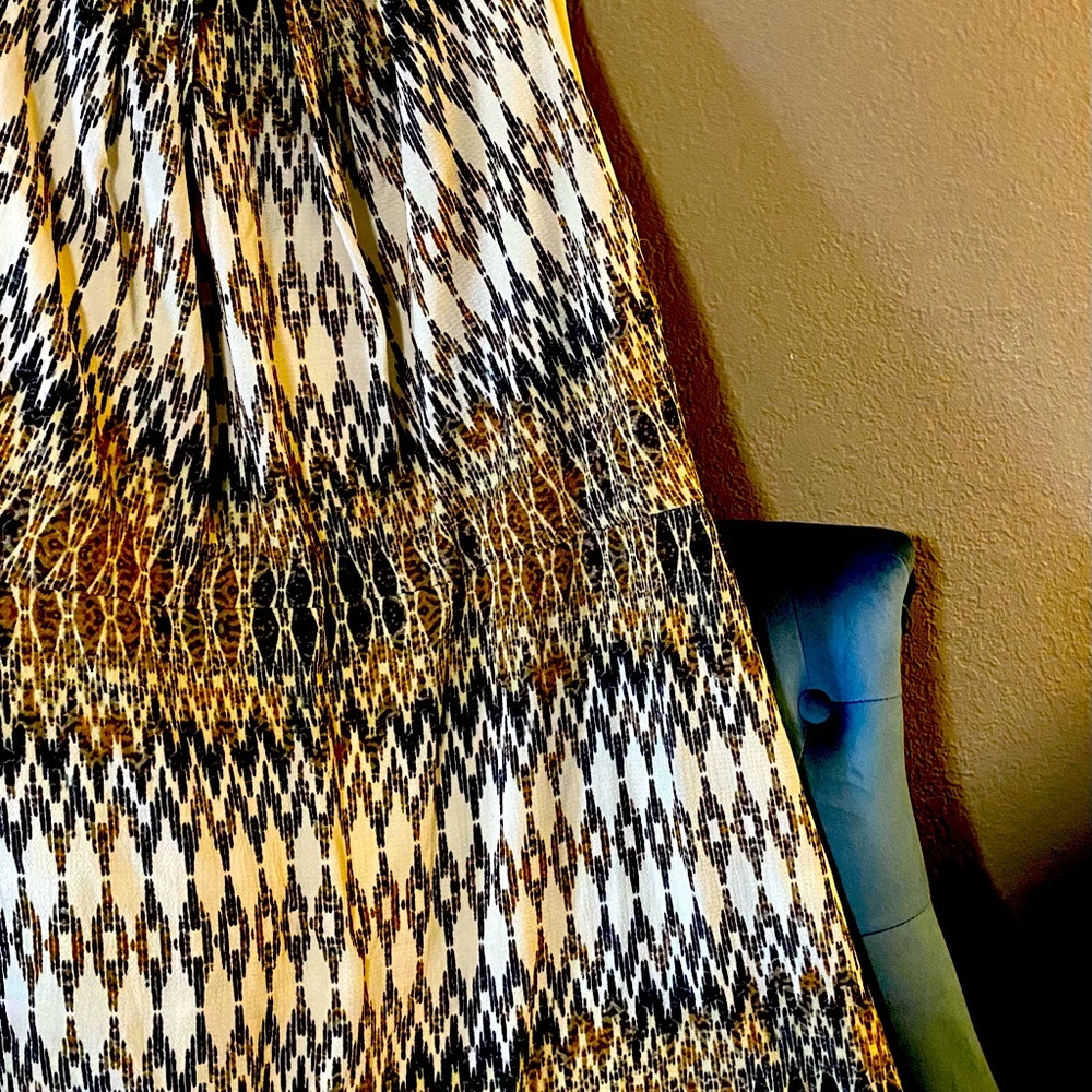 Sabrina Collective Valencia Handkerchief Hem Dress